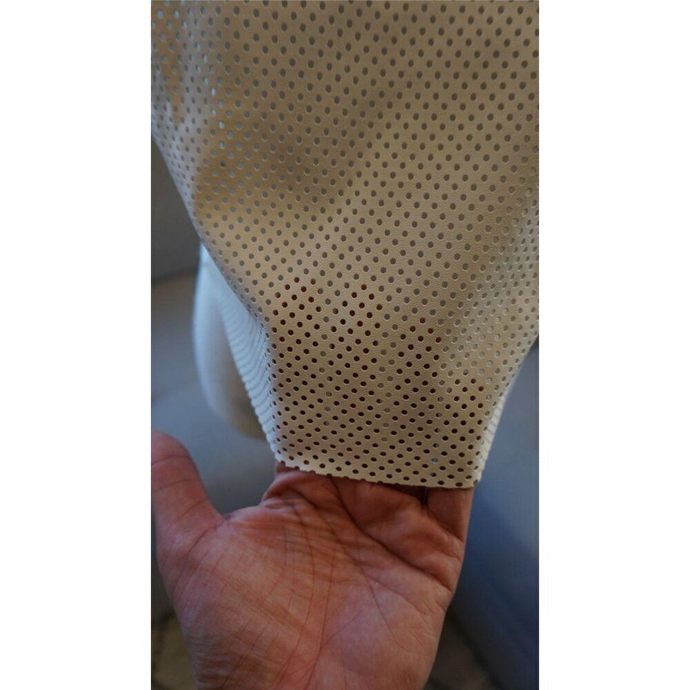 Bailey 44 Kwaito Alabaster Top - Size M - Perforated Sleeveless Minimalist - Picture 7 of 10